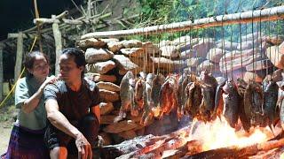 How to make Traditional Vietnamese Smoked Fish on Fire  , Vang Hoa