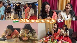 Korean VS Indian | Street reaction, Food reaction @PragatiVermaa