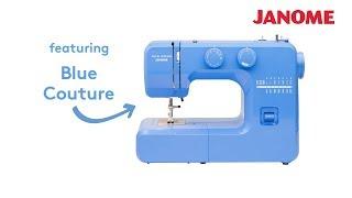 Janome Blue Couture Sewing Machine