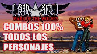 Garou: Mark of the Wolves Death Combos All Characters (x2)