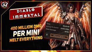 400 Million Dmg Per Minute | Insane DPS Build | Diablo Immortal