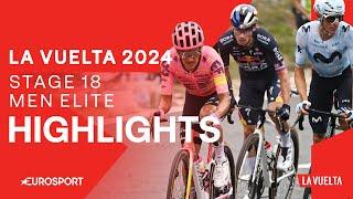 CYCLING PERFECTION!  | La Vuelta a España Stage 18 Highlights | Eurosport Cycling