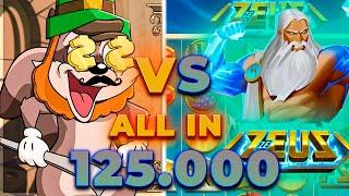 ЖЕСТКАЯ БИТВА LE BANDIT VS ZE ZEUS! ALL IN 125.000! ЗАНОСЫ НЕДЕЛИ ОНЛАЙН