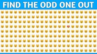 Find the ODD Emoji Out - Hard Edition!  | Ultimate Emoji Challenge | Part 49