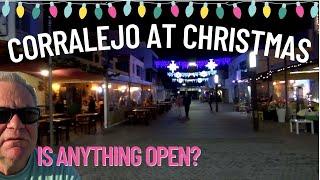 Corralejo Night Walk the Week Before Christmas