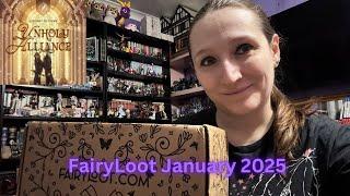 FairyLoot January 2025 Unholy Alliance Unboxing