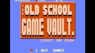 Welcome to The Old School Game Vault on You Tube