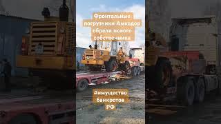 Фронтальные погрузчики Амкодор обрели нового собственника. Под восстановление. #имуществобанкротов