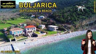 BULJARICA plaža i naselje Snimak Dronom Mart 2024 - BULJARICA Settlement [4K Aerial View] Crna Gora