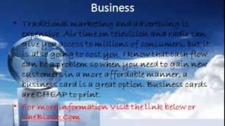 How to Use Business Cards to Promote Business