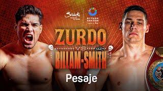 RIYADH SEASON: LATINO NIGHT | GILBERTO 'ZURDO' RAMIREZ VS. CHRIS BILLAM-SMITH PESAJE EN VIVO