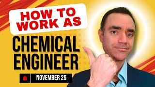 CHEMICAL ENGINEERING JOB Preparation: How to work as a chemical engineer in plant design