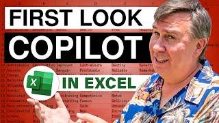 Excel Copilot First Look August 2024 - Episode 2648