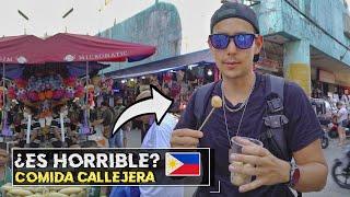 COMIDA CALLEJERA de FILIPINAS ! No es lo que esperaba 