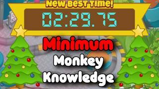 BTD6 Race Mobile Friendly Tutorial  Minimum Monkey Knowledge  Monkeys And Machines