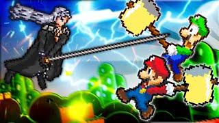 Mario & Luigi VS Sephiroth (Sprite Animation)