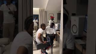 Ludacris Spotted Hanging out with Sarkodie in Ghana