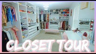 CLOSET TOUR 2021 | IKEA Pax System | Amazon Finds | BeautifulTaylorXO