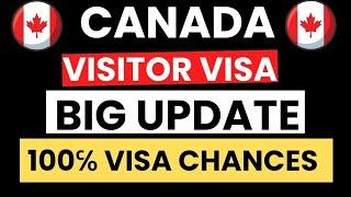 Canada Visitor Visa Updates 2024।Canada Tourist Visa।Canada Visitor Visa processing Time