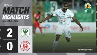 #TotalEnergiesCAFCC | HIGHLIGHTS | Al Masry SC  Simba SC | Quarter-Finals 1st Leg | 2024/25