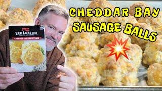 CHEDDAR BAY SAUSAGE BALLSMake them Once..Make them for life! #sausage