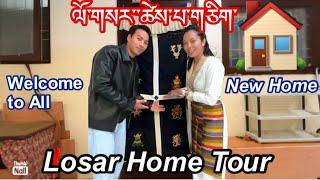 Tibetan Losar 2025 || First Day || Home Tour || New House || Tibetan Vlogger || New Video