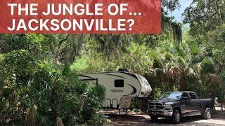 Camping In Jacksonville, Florida | Hanna Park Campground | Full Time RV Vlog 31