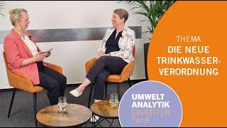 Trinkwasserverordnung: PFAS, Untersuchungen von Wasseranlagen – Umweltanalytik Expertentalk