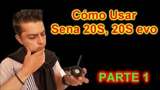  Como Usar Intercom Bluetooth Sena 20S, 20S Evo. PARTE 1   2021