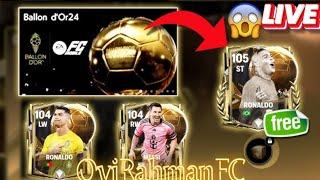 FC mobile gameplay team review H2H with subscriber's ballon d'or Live stream 