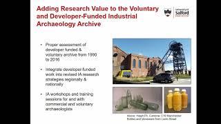 BUILDING A RESEARCH FRAMEWORK FOR EUROPEAN INDUSTRIAL ARCHAEOLOGY