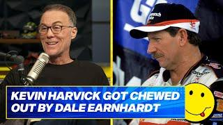 Kevin Harvick recalls the time he was CHEWED OUT by Dale Earnhardt | Harvick’s Happy Hour