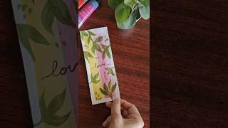Bookmark with acrylic|| acrylic painting step by step#shorts #viralshorts #art #drawing