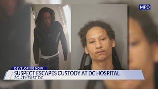 MPD looking for prisoner after he escaped from Southeast DC hospital