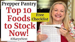 Top 10 Foods to Stock Up On Now for Your Prepper Pantry