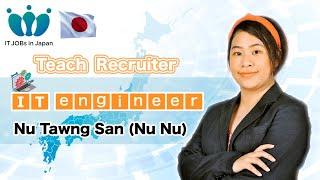 Tech Recruiter for IT Engineer  Nu Nu 【IT Jobs in Japan】