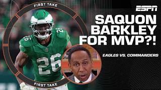 Stephen A. is ALL IN on Saquon Barkley & Eagles  + Can Josh Allen defeat the Chiefs?  | First Take