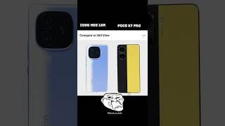 iQOO neo 10r vs poco x7 pro #iqooneo10r #pocox7pro5g #poco #iqoo #shorts #tech
