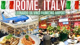 I Was Shocked Touring The Leonardo Da Vinci Fiumicino Airport in Rome Italy 