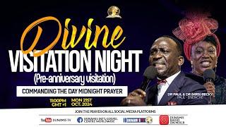 MID NIGHT PRAYER COMMANDING THE DAY- DIVINE VISITATION NIGHT. 21-10-2024