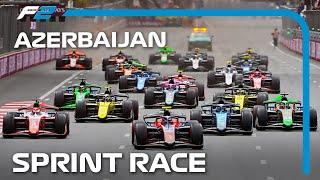 F2 Sprint Race Highlights | 2024 Azerbaijan Grand Prix