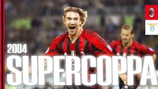 Shevchenko's hat-trick for the Supercoppa 2004 | AC Milan 3-0 Lazio | Full Match