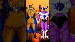 Who is Stronger | Gamma 1 vs Frieza Gamma 2 vs Cooler Android 17 vs Frost | #shorts #dbs