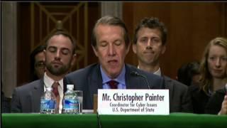 Coordinator Painter Testifies on Cyber Security
