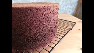 ШОКОЛАДНЫЙ БИСКВИТ подробный МК Получится у Всех Один из Моих любимых!!! Chocolate Sponge Cake