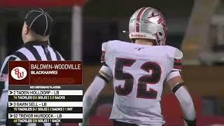 2024 WIAA Division 4 State Football Championship Baldwin Woodville vs  Racine St  Catherine's