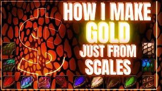 How I Make Extremely Good Gold "JUST" From Farming Scales In World Of Warcraft! 2024.