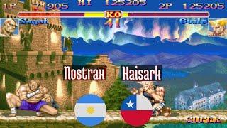 FT5 @ssf2xjr1: Nostrax (AR) vs Kaisark (CL) [Super SF II X ssf2x ssf2 Fightcade] May 2