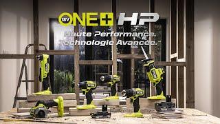 Gamme d'outils 18V ONE+™ HP Ryobi® : Haute Performance  et Technologie Avancée