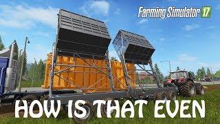 HOW IS THIS EVEN POSSIBLE in Farming Simulator 2017 | LOOK INSANE | PS4 | Xbox One